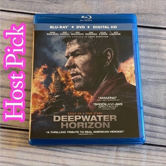 ✅HOST Pick✅ Deepwater Horizon Blu-Ray Disc - Picture 1 of 8